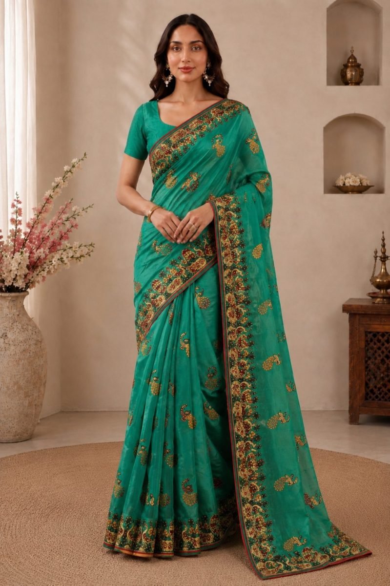 SAREE TUSSER SILK