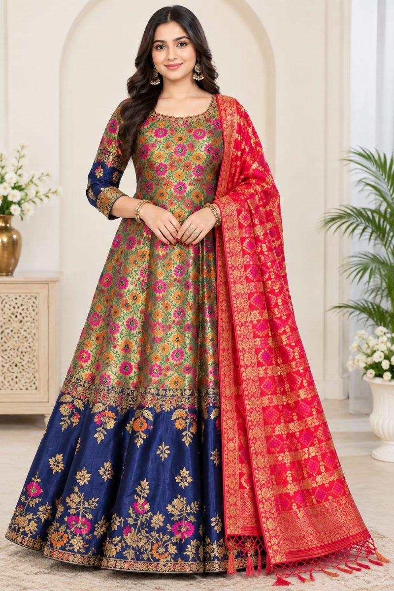 PartyWear Anarkali Gown Dress